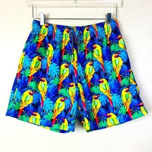 Seahorse Ambar Bird Short French Cut Swim Trunks Size L